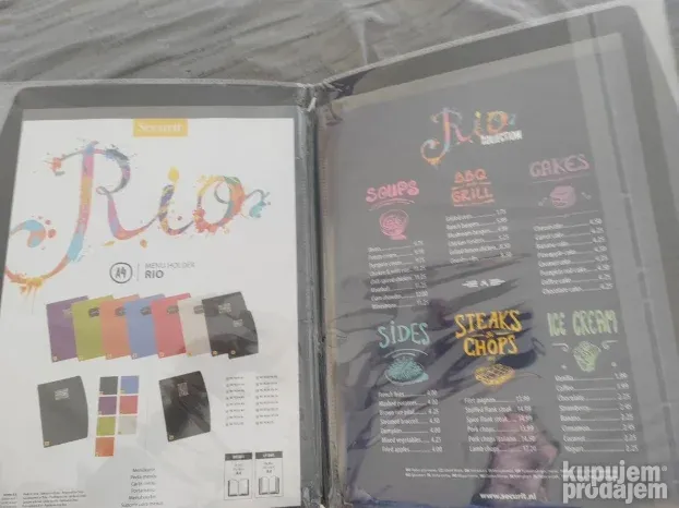 Jelovnik A4 Rio Novo