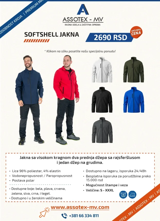 PERFORMANCE radne pantalone PREMIUM MODEL od 48 do 60