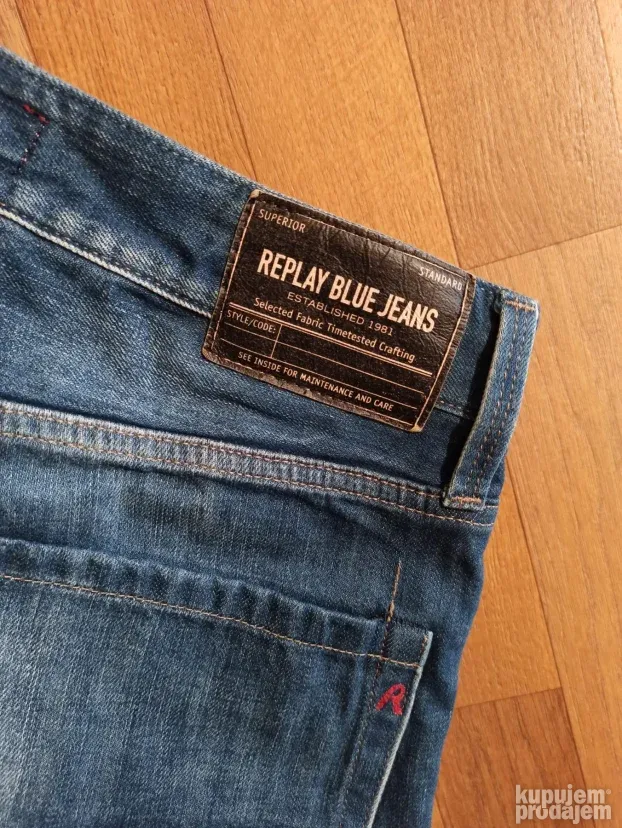 Replay Waitom Regular Slim Fit W31/L32 Top HQ