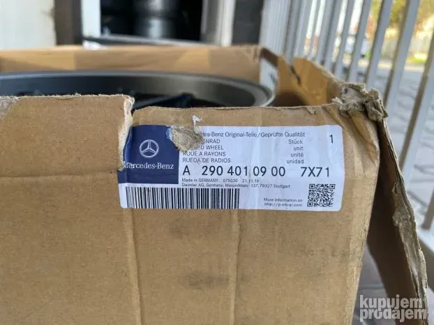 nove alu felne 21" mercedes gt original