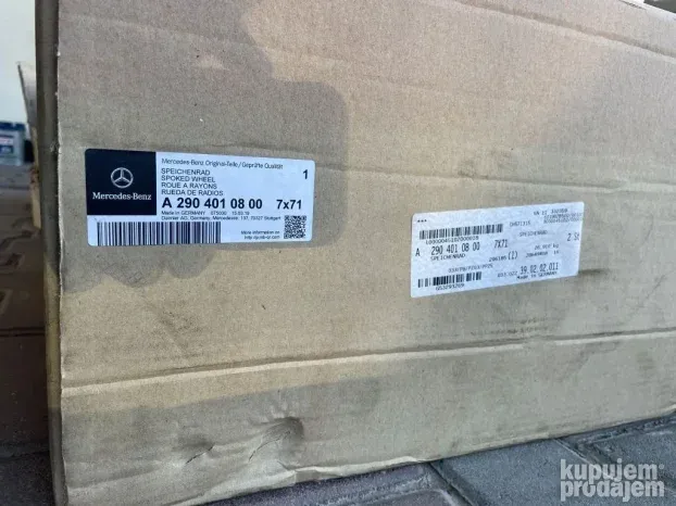 nove alu felne 21" mercedes gt original