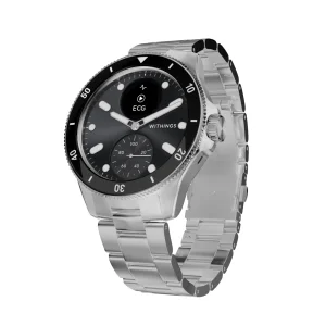 Withings Scanwatch Nova 42mm Stainless Steel Case and Strap