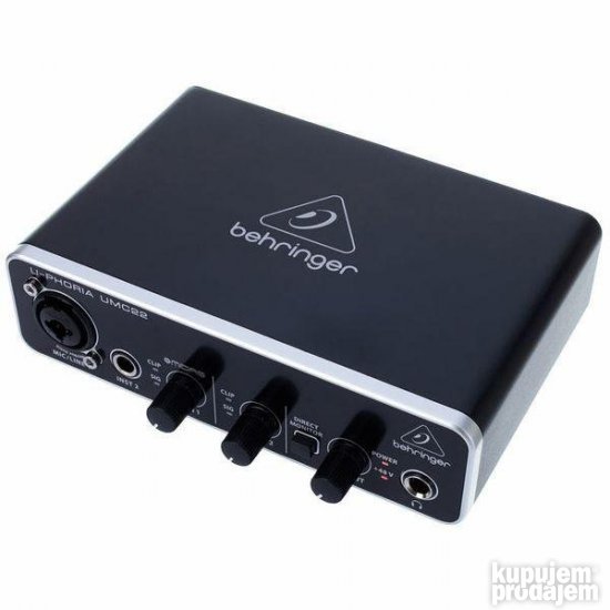 Behringer UPhoria UMC22 USB Audio Interfejs KupujemProdajem