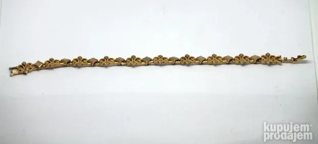 Vintage Avon nakit Goldtone Textured Scroll Work