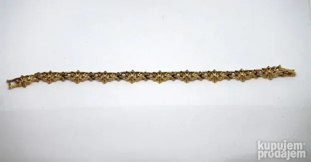 Vintage Avon nakit Goldtone Textured Scroll Work
