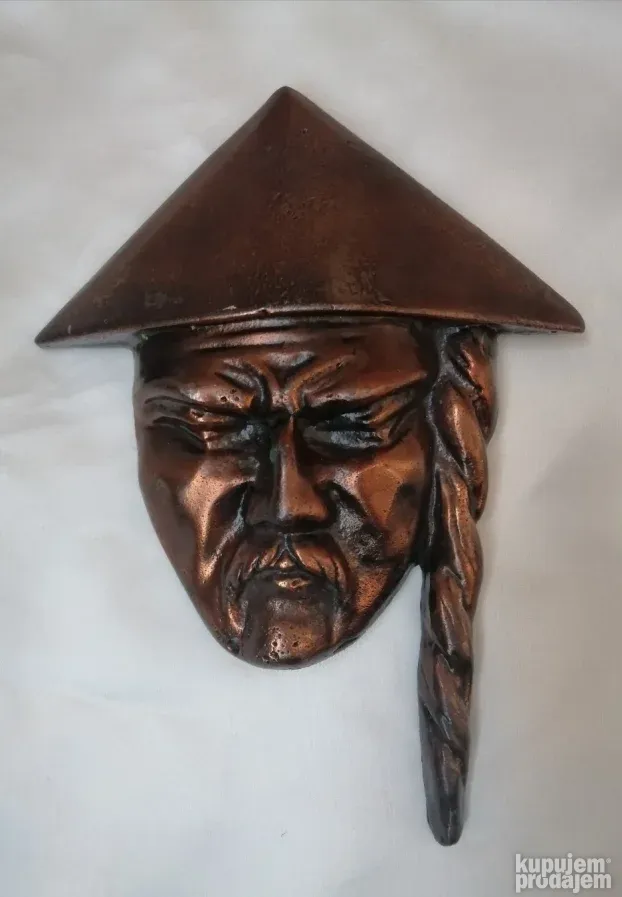 KINEZ Vintage stara zidna figura ukras