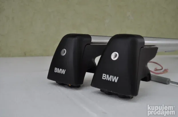 Originalni aluminijumski krovni nosaci BMW 3 E91 karavan