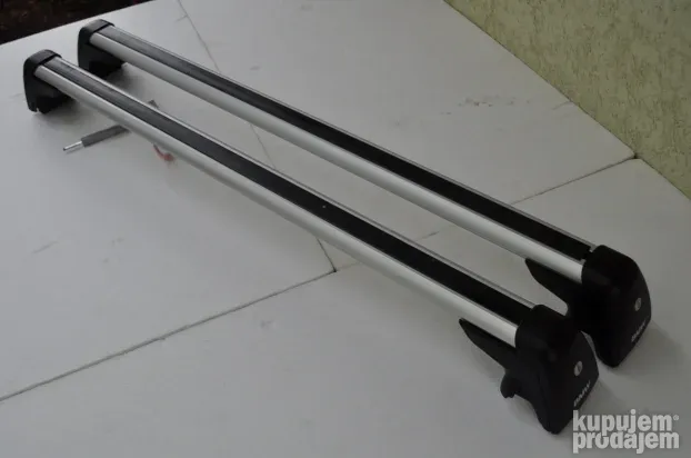 Originalni aluminijumski krovni nosaci BMW 3 E91 karavan
