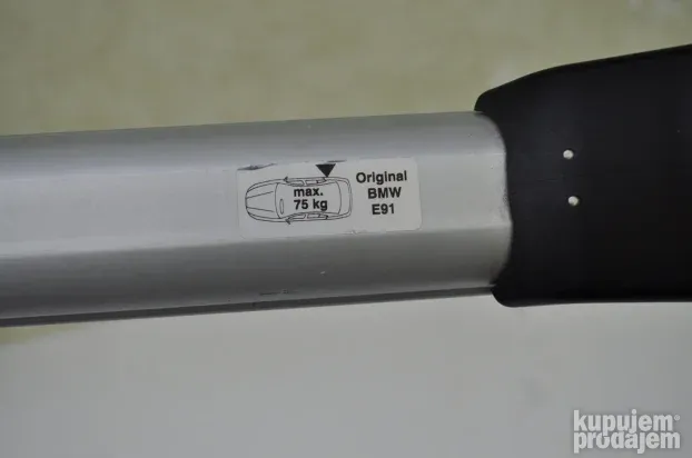 Originalni aluminijumski krovni nosaci BMW 3 E91 karavan