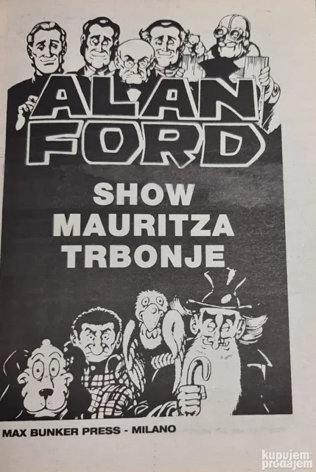 Alan Ford -br. 72 - Show Mauritza Trbonje