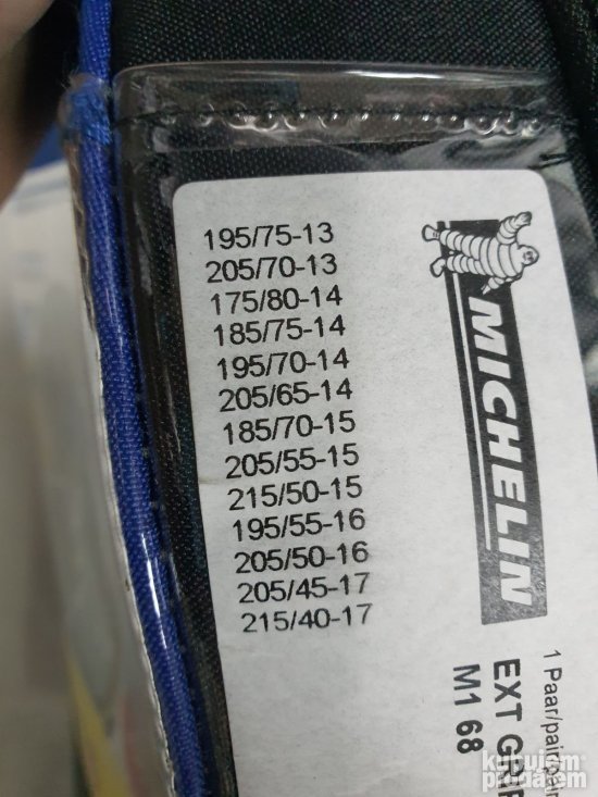 Lanci za Sneg Michelin 68 Extrem Grip