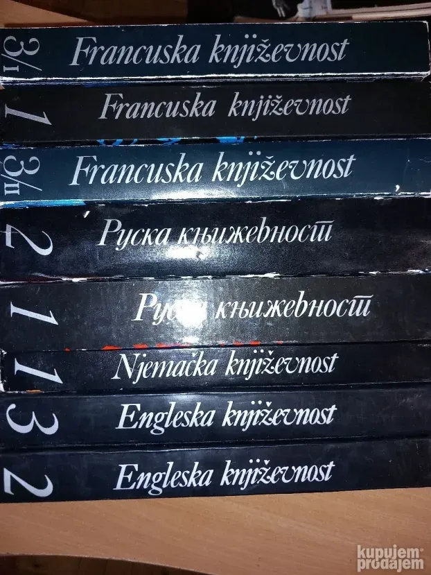 Francuska Ruska Nema. Eng. Knjizevnost 8