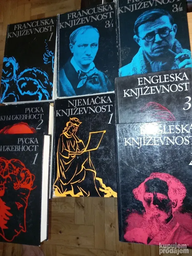Francuska Ruska Nema. Eng. Knjizevnost 8