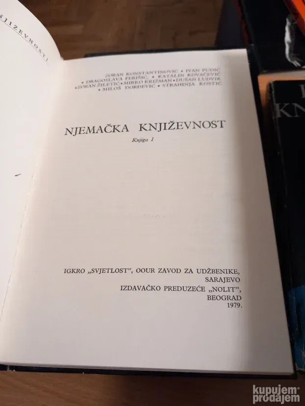 Francuska Ruska Nema. Eng. Knjizevnost 8