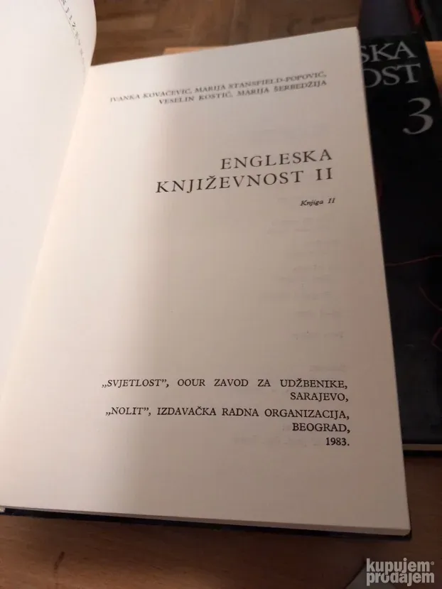 Francuska Ruska Nema. Eng. Knjizevnost 8