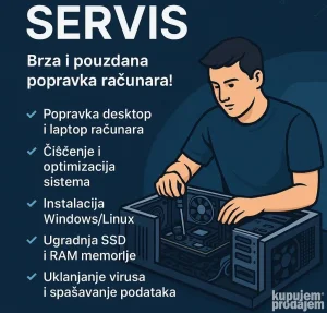 Servis i odrzavanje Desktop i Laptop racunara