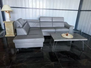 STYLIFE kožna sofa- sa relax funkcijom - sa isporukom