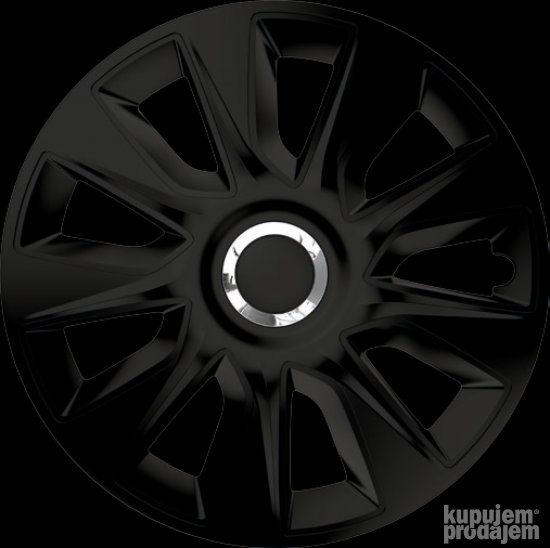 BES-28335 - Accessori Auto Per Esterni - - Copricerchio Auto 15'' Houston Universale CopriRuote Cerchio Coppe Ruota Platto