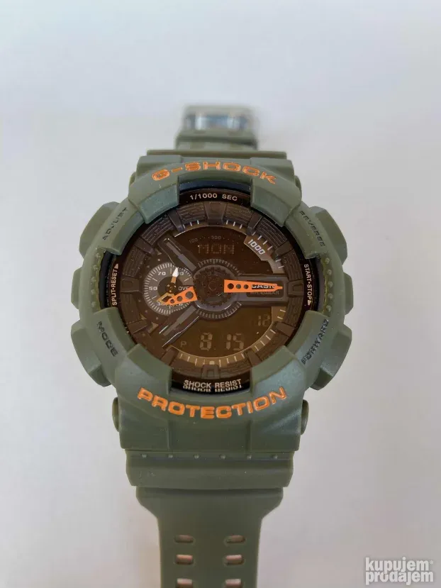 G Shock satovi - Muški satovi - G Šok - zeleni