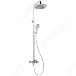 Visoki usponski tuš sa slavinom za kadu, min.154-max.216 cm/