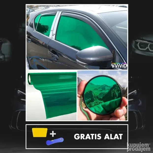 Folije za zatamnjivanje stakla PREMIUM rolna 75cm x 3m