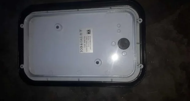 Brodska vodootporna lampa 1 x e27   standardno grlo metal i