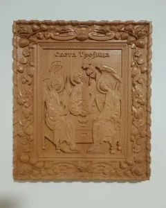 Sv. Trojica (ikona - duborez)