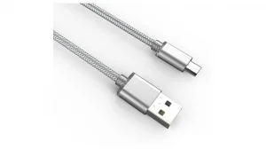 SIYOTEAM Micro USB kabl 1m srebrni