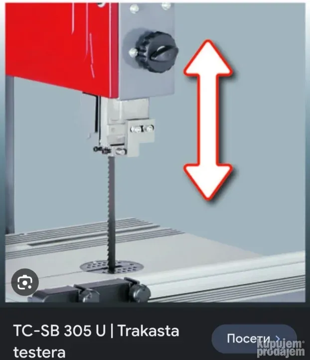 Banseci za drvo Tc -Sb 305  Einhell 750w+ postolje Novi