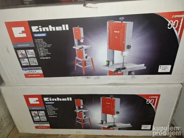 Banseci za drvo Tc -Sb 305  Einhell 750w+ postolje Novi