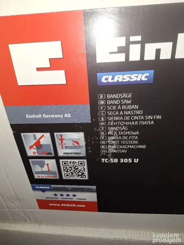 Banseci za drvo Tc -Sb 305  Einhell 750w+ postolje Novi