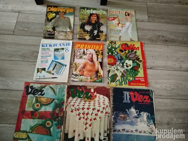 Pletenje, Vez + krojevi iz Praktike