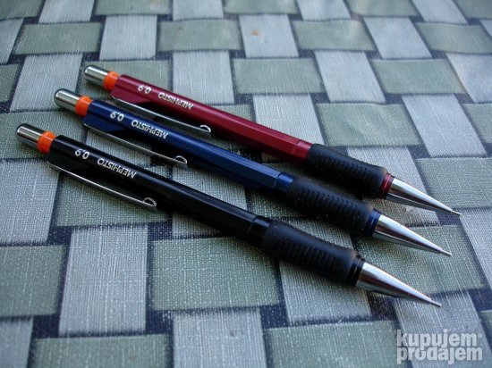 KOOH I NOOR Mephisto 09 - vrhunske 0.9mm patent olovke