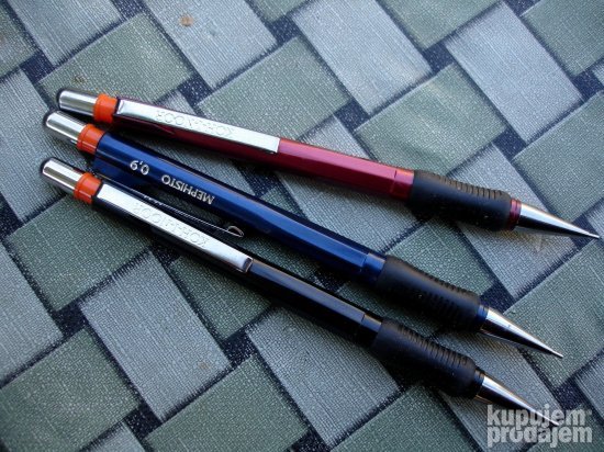 KOOH I NOOR Mephisto 09 - vrhunske 0.9mm patent olovke
