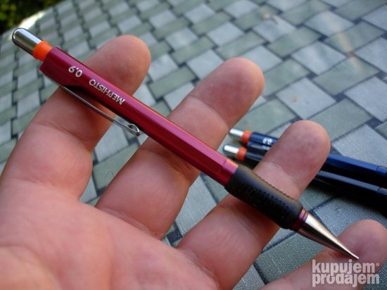 KOOH I NOOR Mephisto 09 - vrhunske 0.9mm patent olovke