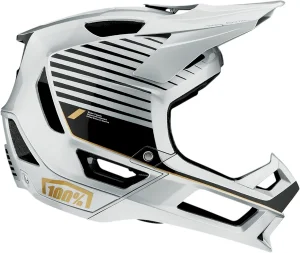 100% Trajecta Fidlock MTB - Downhill Kaciga Bela