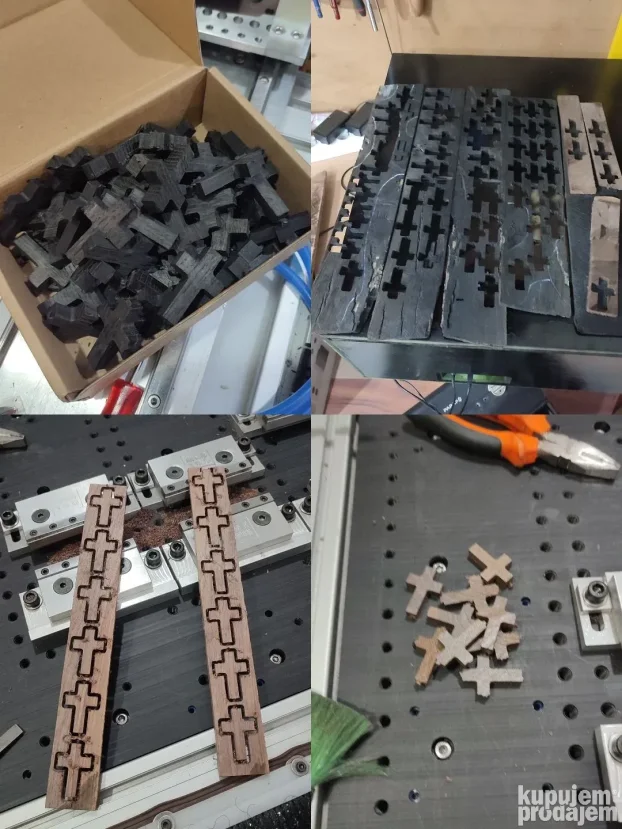 CNC sečenje, graviranje i maš. obrada na, ruteru, CO2 laseru