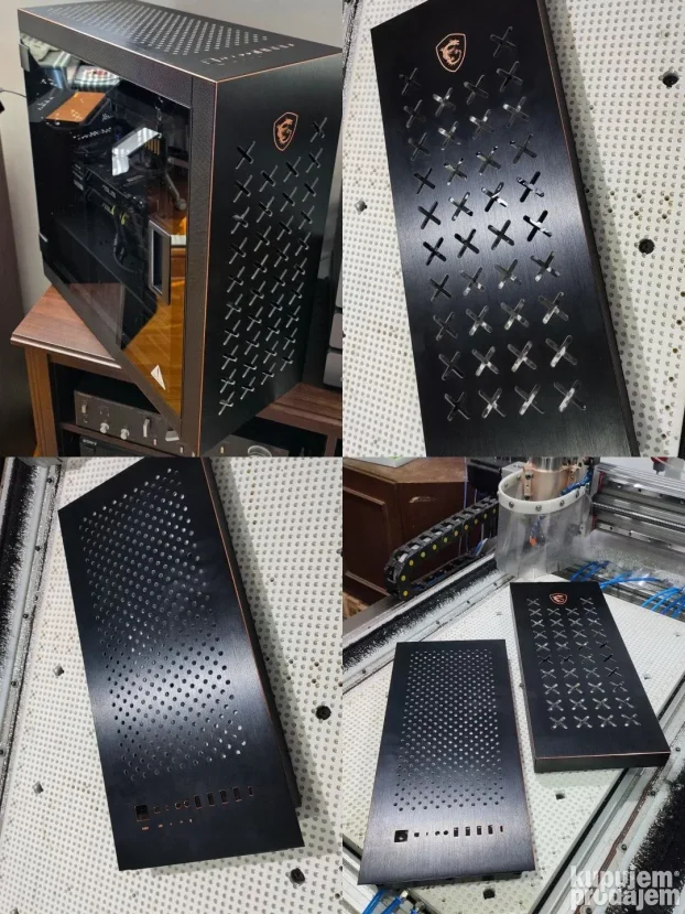 CNC sečenje, graviranje i maš. obrada na, ruteru, CO2 laseru