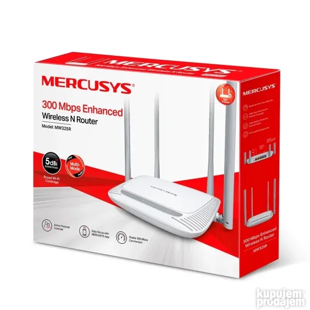 Wireless Ruter Mercusys MW325R 300mb/s