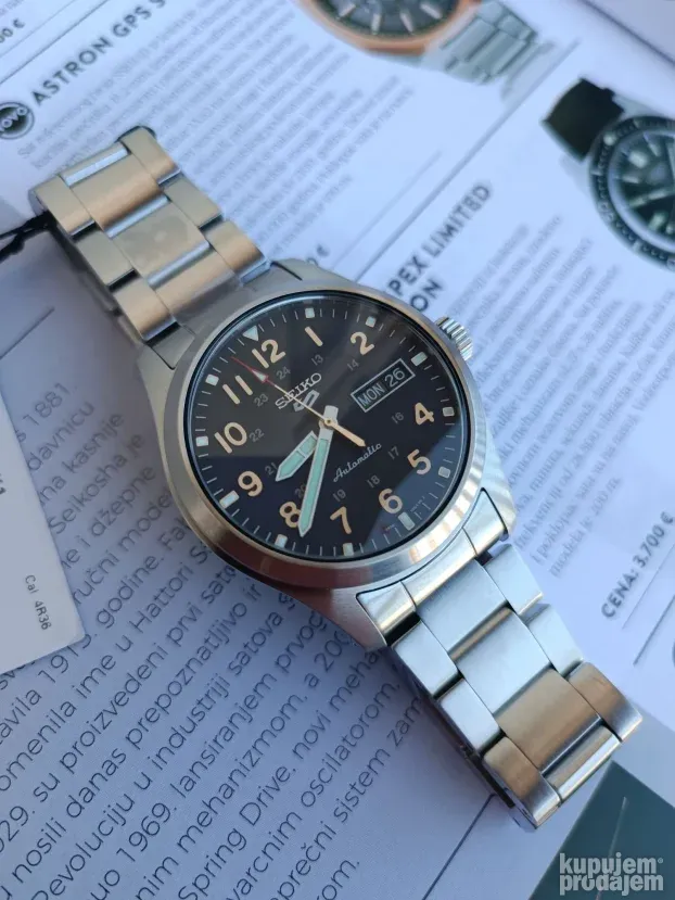 Seiko sports automatic SRPG29K1 NOV KupujemProdajem