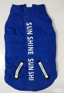 Prsluk prsluci jakna postavljena topla psa odeca pse plavi