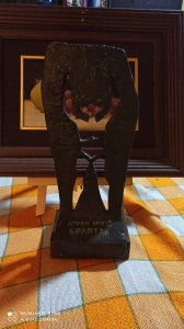 Jovan Mikić Spartak,skulptura statua