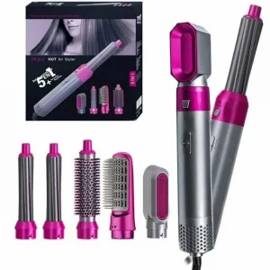 hot air styler  Stajler za kosu 5 u 1 Fen-četka za kosu