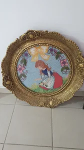 Goblen u ovalnom ramu