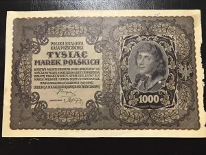 Poljska 1000 maraka.1919.