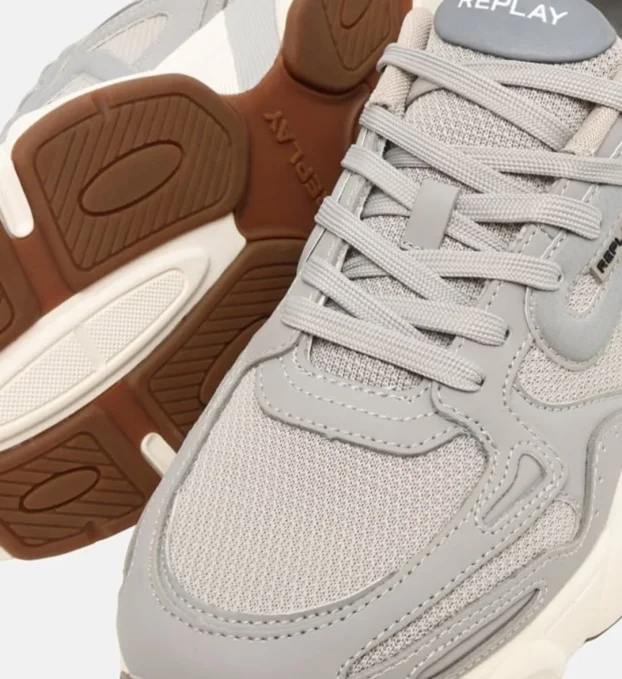 Replay Destiny M, Scarpe da Ginnastica Uomo, 3445 Forest Green White, 40 EU