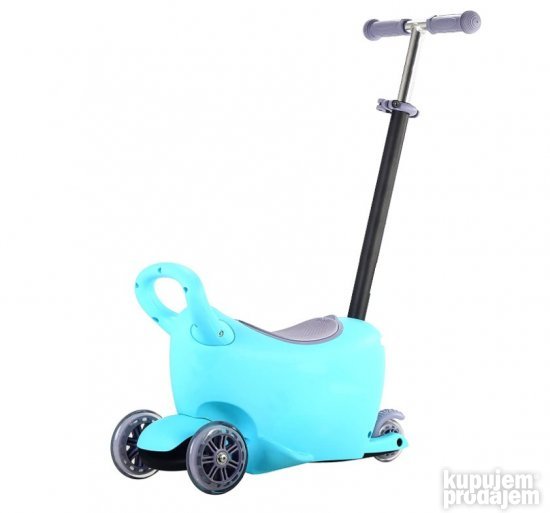 Trotinet+Guralica+Svetle Tockovi Rico Toys