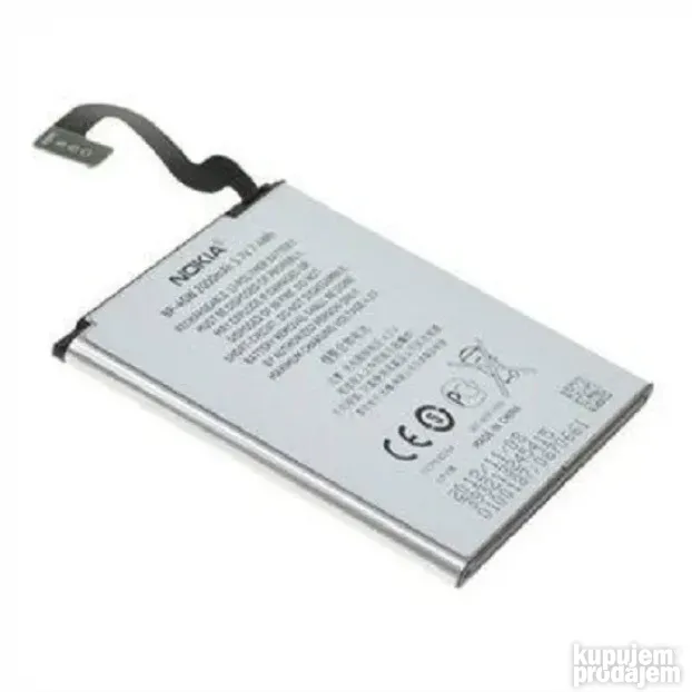 Baterija za Nokia 720 Lumia/920 Lumia (BP-4GW) 2000 mAh.
