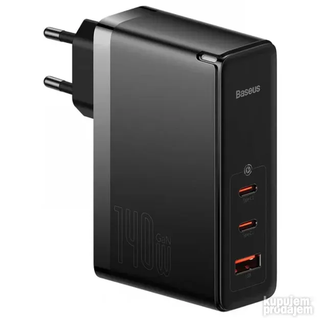 BASEUS 140W GaN5 Pro wall charger black, kupi
