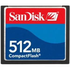 SANDISK CompacFlash 512 MB - memorijska kartica